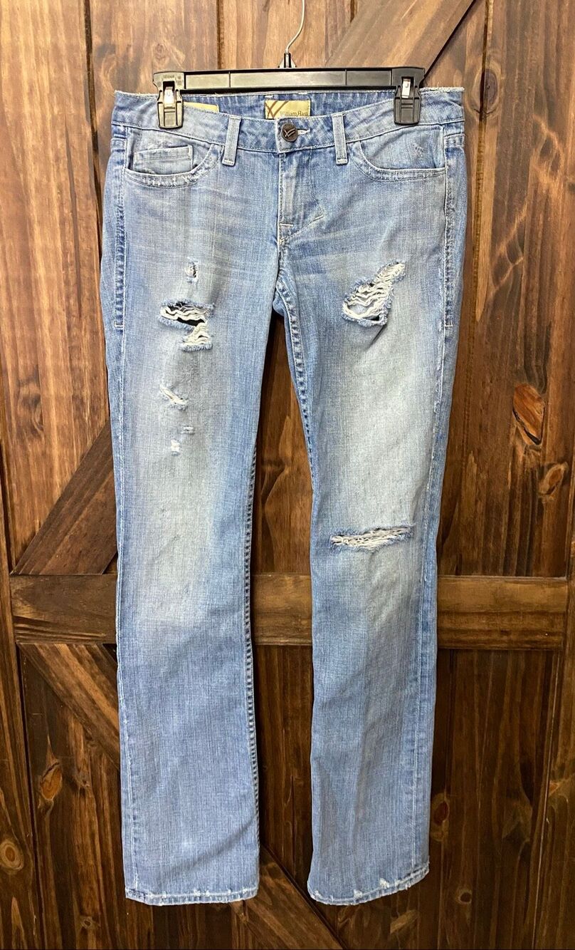 William Rast Women’s Sadie Straight Leg Jeans Sz 26 Long